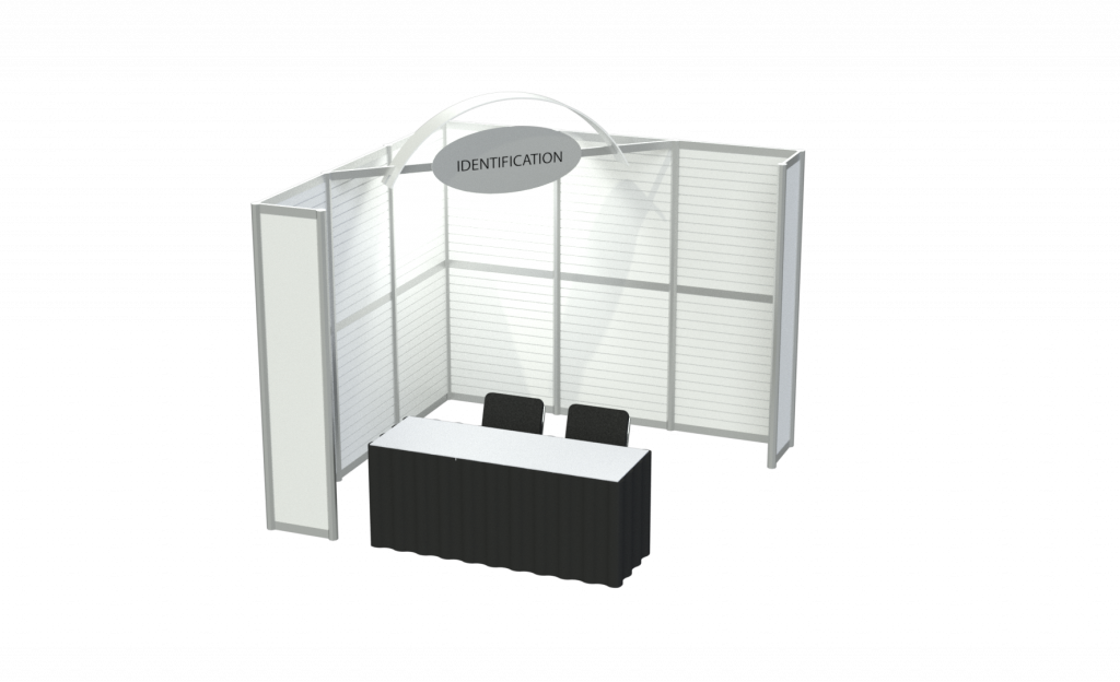 10' x 10' corner booth - Décor Experts Expo